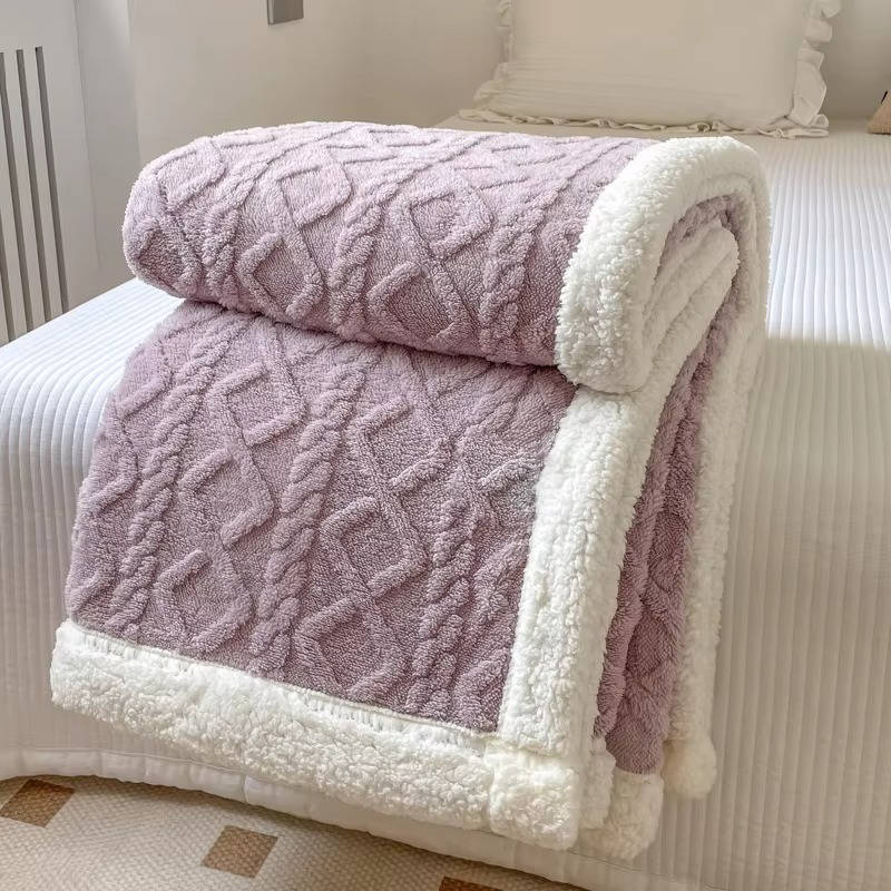 Soft Fleece Throw Blanket for Couch, Bed, and Travel