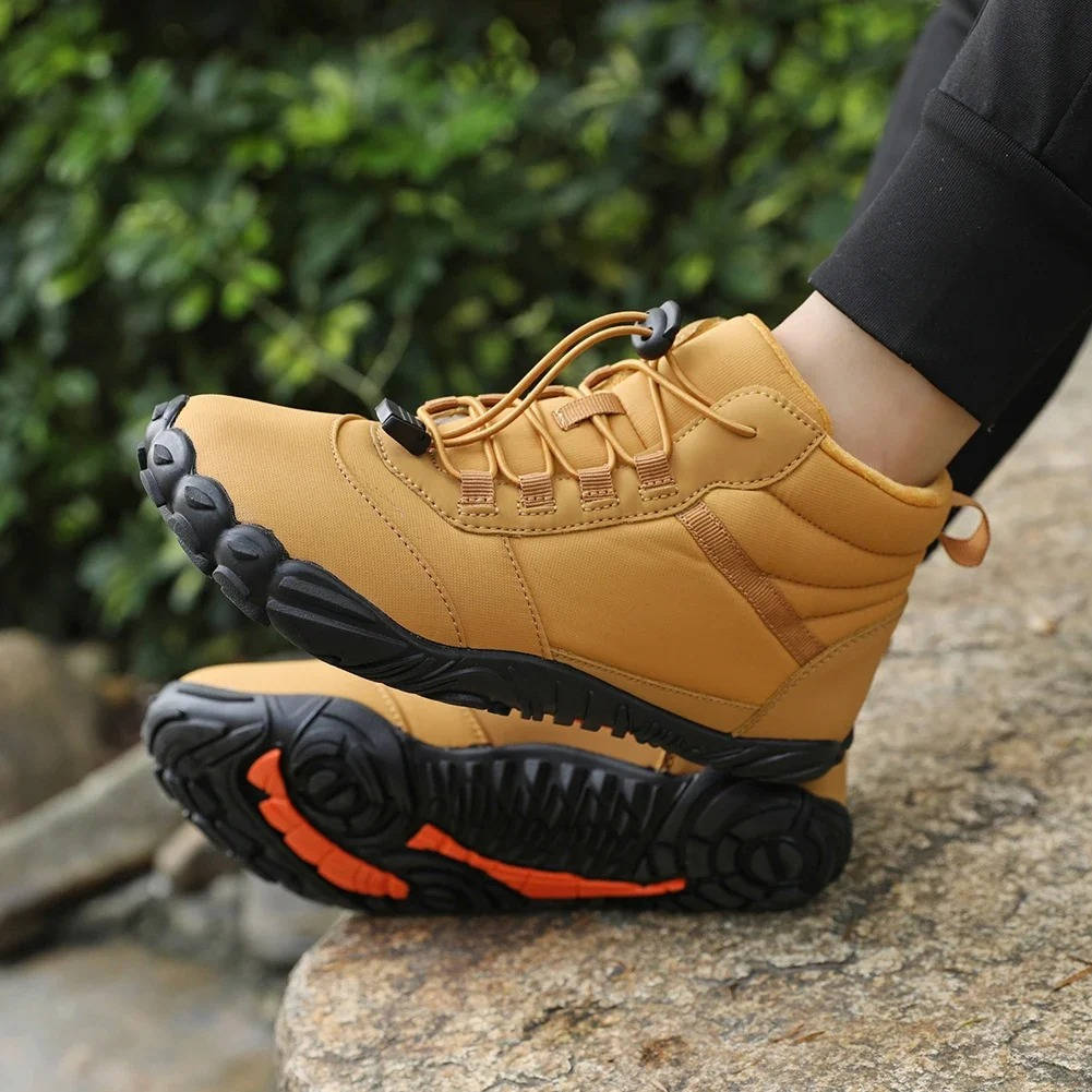 Waterproof Winter Barefoot Shoes with Fleece Lining