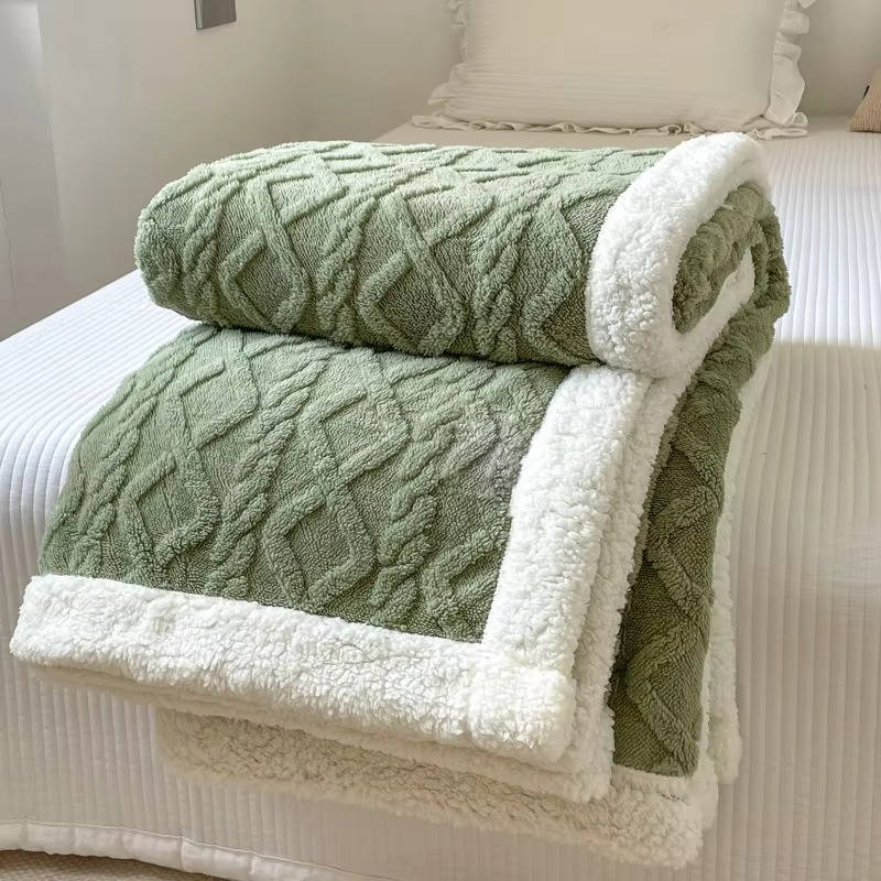 Soft Fleece Throw Blanket for Couch, Bed, and Travel