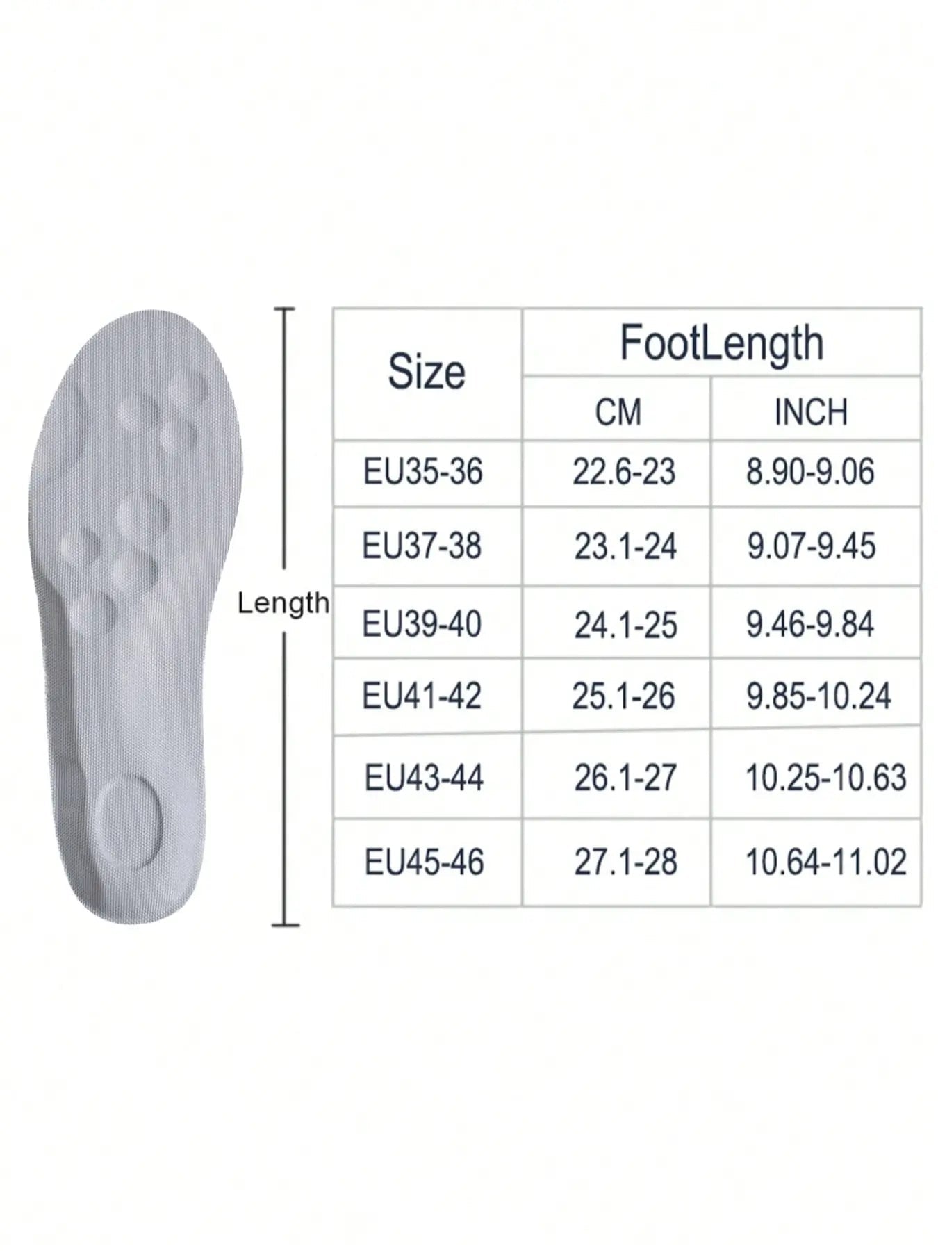 Premium Breathable Shoe Insoles for Everyday Comfort product image 2