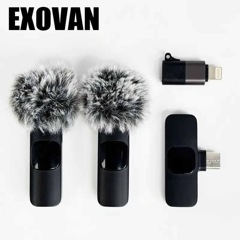 Wireless Dual Lapel Microphone Set for Content Creation product image 1
