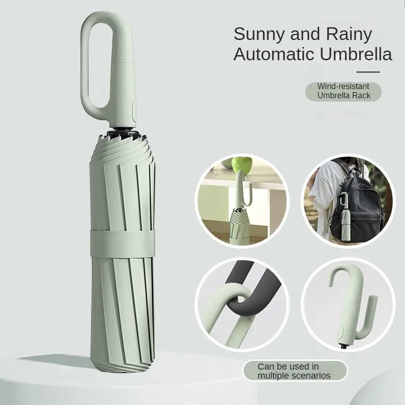 Compact Automatic Foldable Umbrella for Travel product image 5