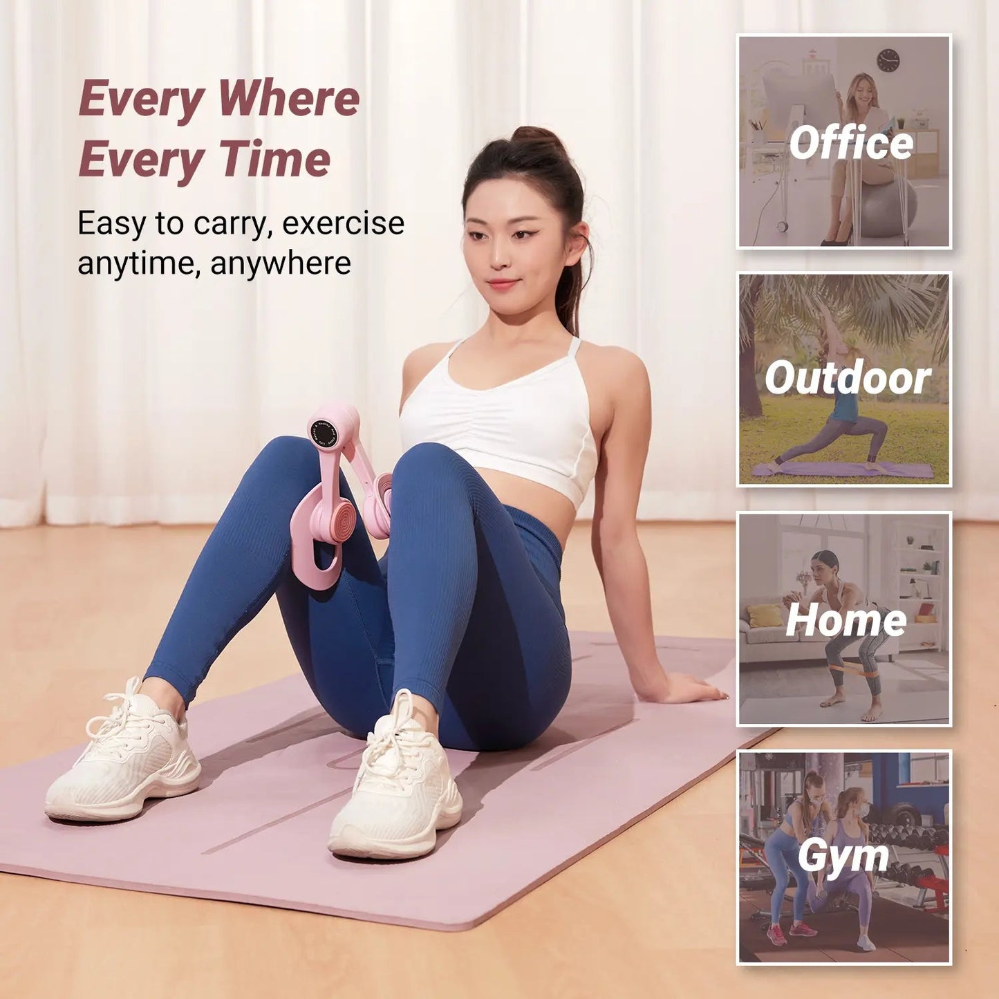 Compact Thigh Trainer for Home Fitness product image 9