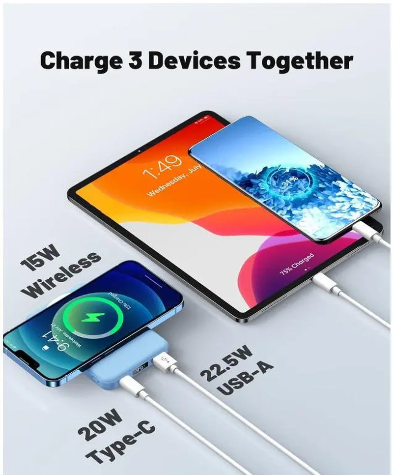 10,000mAh Foldable Magnetic Power Bank product image 8