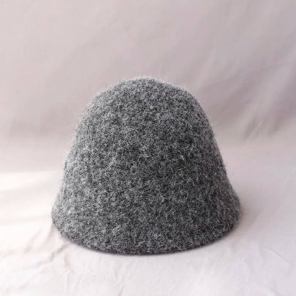 Women’s Winter Wool Bucket Hat