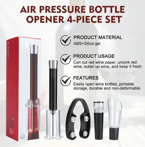 Air-Assist Wine Opener Set