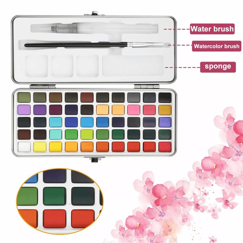 Watercolor Paint Set for Art & Creative Projects