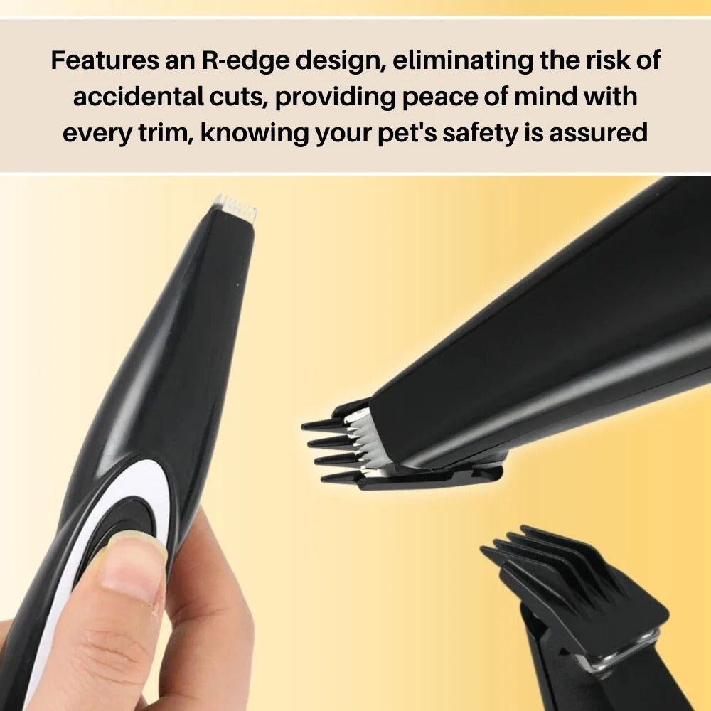 Quiet Cordless Pet Grooming Trimmer