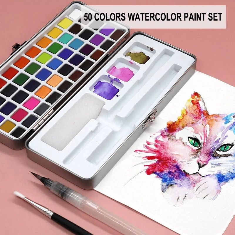 Watercolor Paint Set for Art & Creative Projects