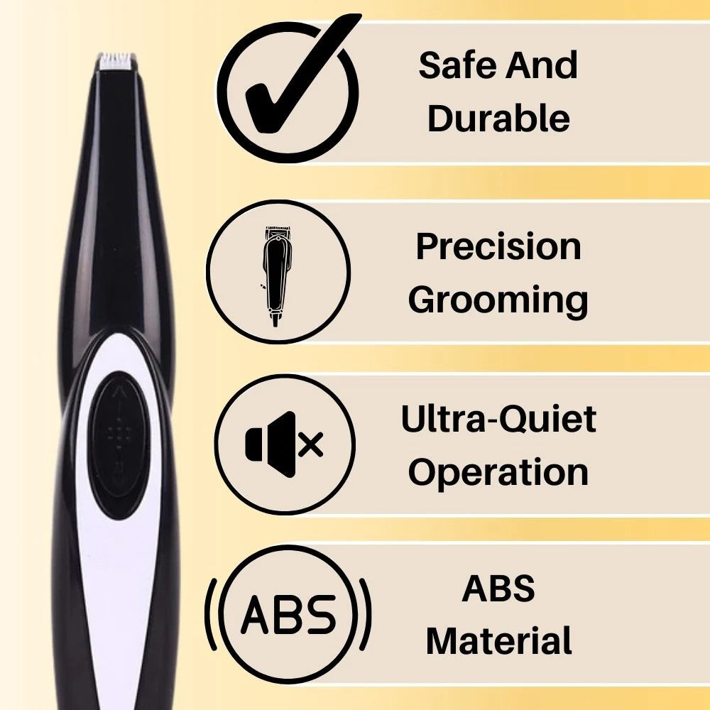 Quiet Cordless Pet Grooming Trimmer