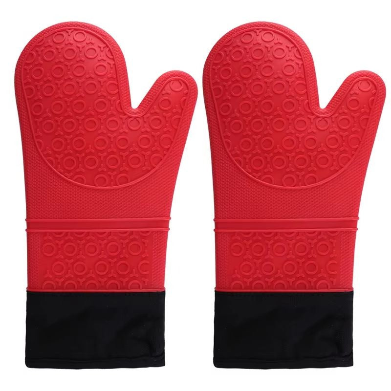 Heat-Resistant Oven Gloves for Cooking and Baking