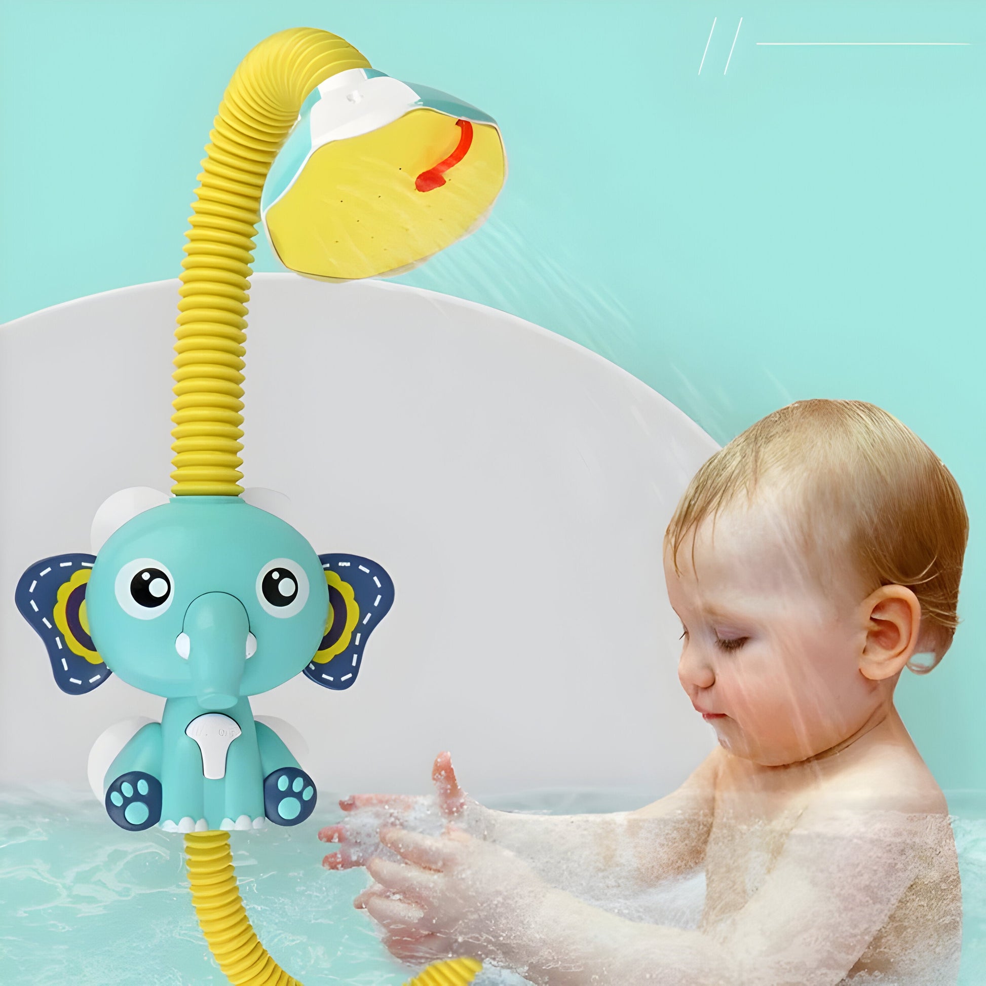 Electric Handheld Baby Bath Sprinkler