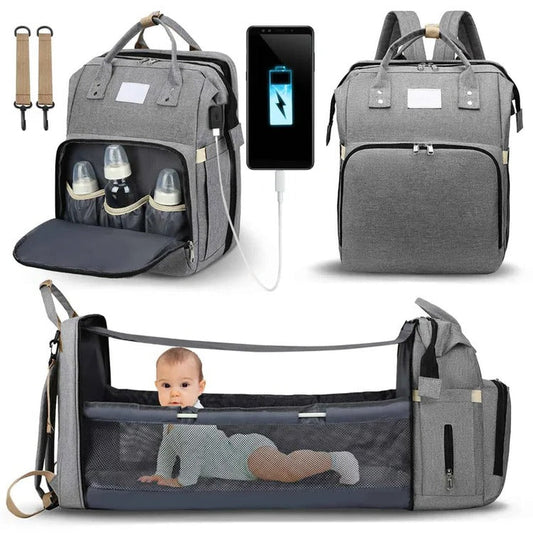 Baby Essentials Parent Backpack with USB Port