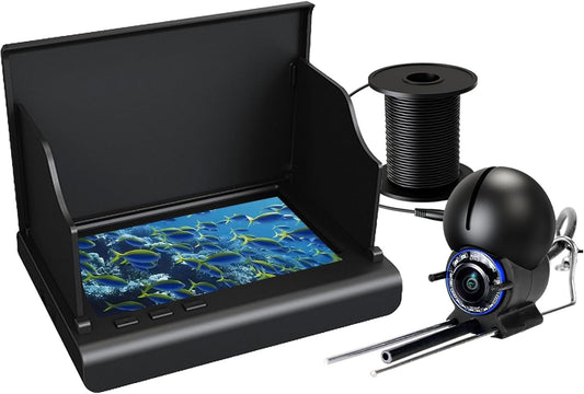 Portable Fish Finder with 4.3" LCD & Underwater Camera