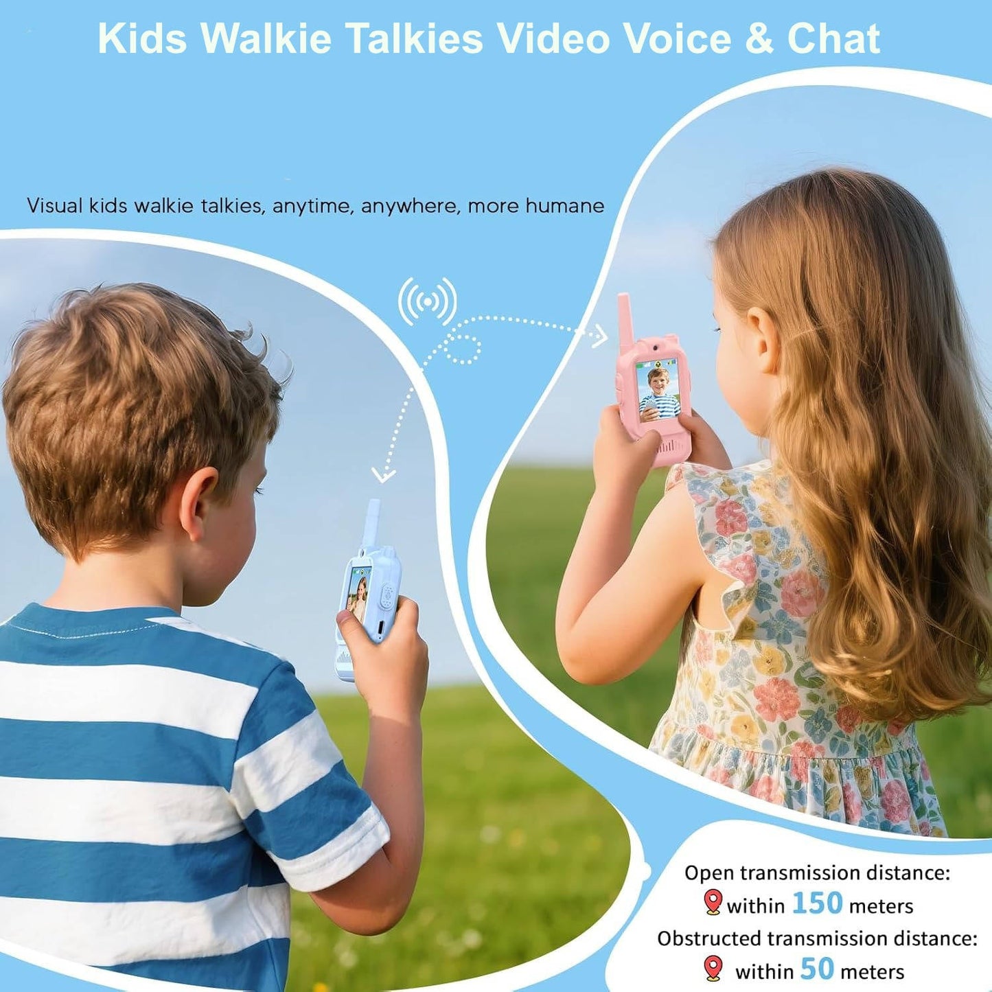 Kids Walkie Talkies 2-Pack