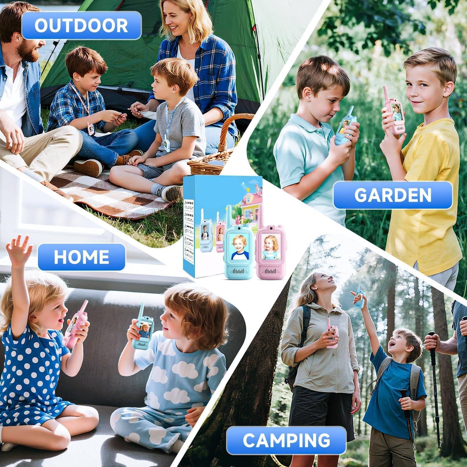 Kids Walkie Talkies 2-Pack