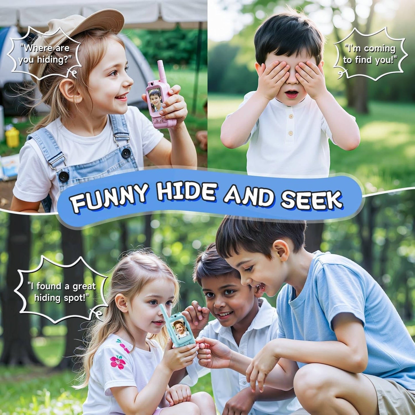 Kids Walkie Talkies 2-Pack