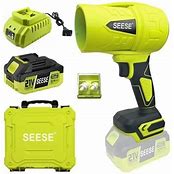 Cordless Turbo Jet Leaf Blower for Yard Cleanup product image 1